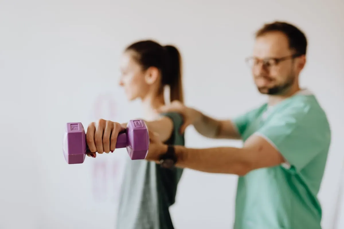 Oefentherapie met gewichtjes